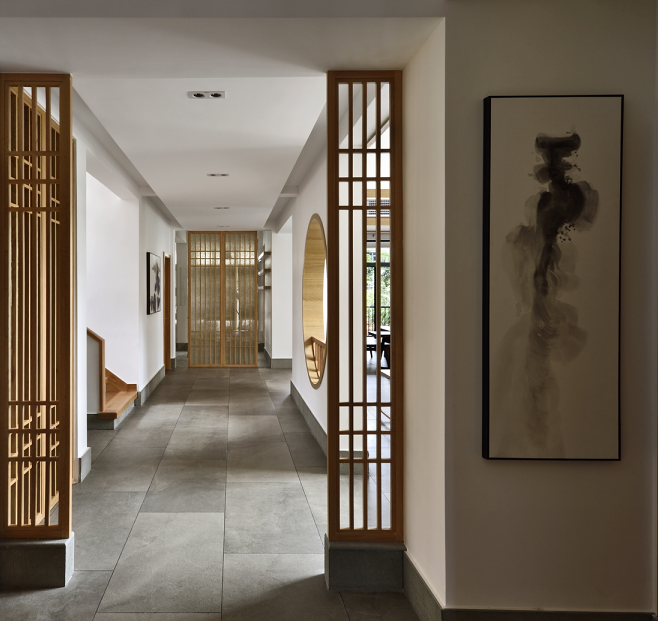 600平獨棟別墅，日式+現(xiàn)代中式風格，處處是風景